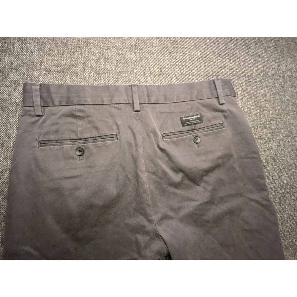 Banana Republic Pants Regular‎ Performance Gray Fulton Chinos Wear Mens 30x30